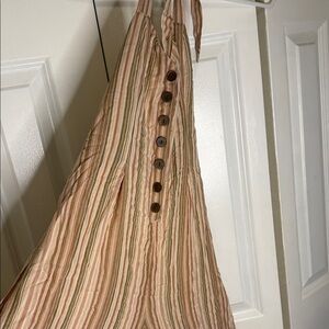 American Eagle Outfitters Multicolor Striped Jumpsuit